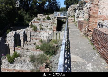 Capri – Ruderi a Villa Jovis Stockfoto