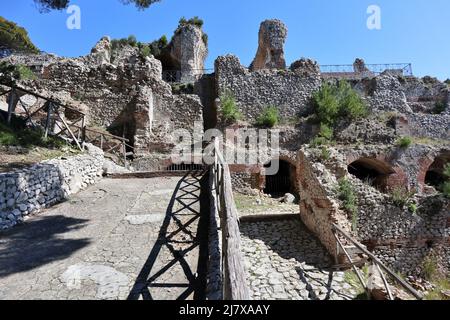 Capri – Ruderi di Villa Jovis Stockfoto