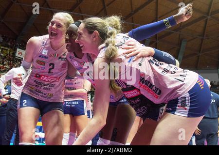 Arena di Monza, Monza, Italien, 10. Mai 2022, Glück während des Play Off - Vero Volley Monza gegen Prosecco Doc Imoco Volley Conegliano - Volleyball I Stockfoto