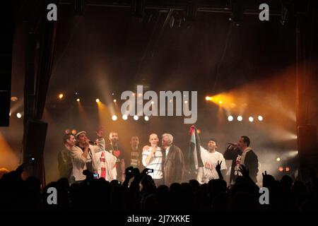 Jahrestag der Salah Hamouri Stockfoto