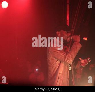 Kery James en concert au Cabaret Sauvage à Paris La Villette Stockfoto