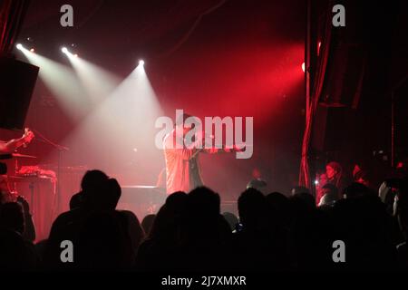 Kery James en concert au Cabaret Sauvage à Paris La Villette Stockfoto