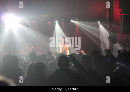 Kery James en concert au Cabaret Sauvage à Paris La Villette Stockfoto