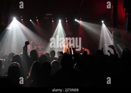 Kery James en concert au Cabaret Sauvage à Paris La Villette Stockfoto