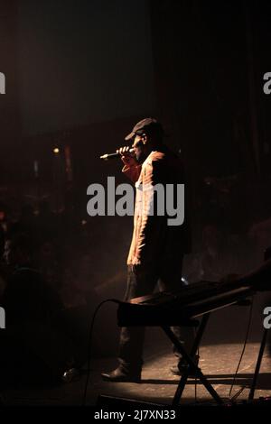 Kery James en concert au Cabaret Sauvage à Paris La Villette Stockfoto