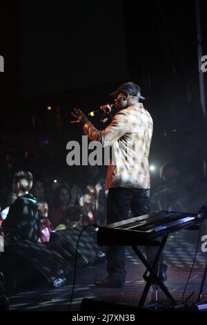 Kery James en concert au Cabaret Sauvage à Paris La Villette Stockfoto