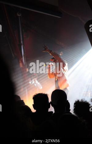 Kery James en concert au Cabaret Sauvage à Paris La Villette Stockfoto