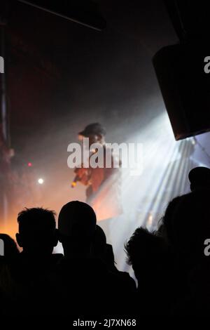 Kery James en concert au Cabaret Sauvage à Paris La Villette Stockfoto