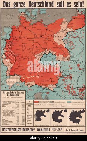 Das ganze Deutschland soll es sein! Stockfoto