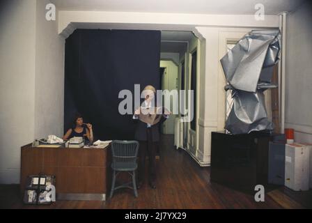 Andy Warhol in seinem Studio, 1978 Stockfoto