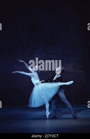 Sibley und Baryshnikov in „Giselle“ Stockfoto