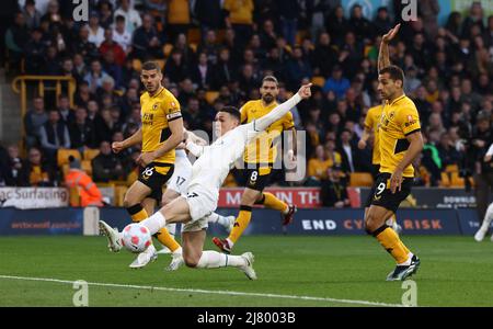 Wolverhampton, England, 11.. Mai 2022. Phil Foden von Manchester City während des Premier League-Spiels in Molineux, Wolverhampton. Bildnachweis sollte lauten: Darren Staples / Sportimage Stockfoto