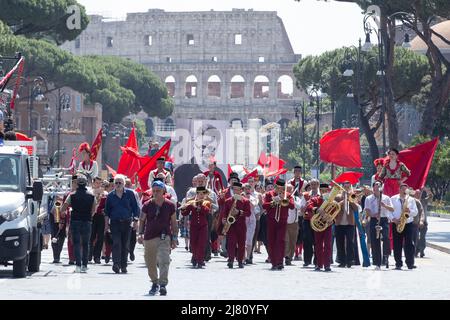 Rom, Italien. 11.. Mai 2022. Eine Szene aus dem neuen Film des italienischen Regisseurs Nanni Moretti in Rom (Foto: Matteo Nardone/Pacific Press/Sipa USA) Quelle: SIPA USA/Alamy Live News Stockfoto