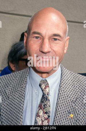 Patrick Stewart die 'Star Trek' 25.-Jubiläumsfeier am 6. Juni 1991 in den Paramount Picturs Studios in Hollywood, Quelle: Ralph Dominguez/MediaPunch Stockfoto