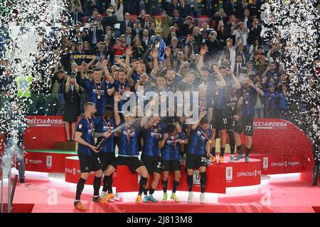 Rom, Italien, 11.. Mai 2022. Während des Coppa Italia-Spiels im Stadio Olimpico, Rom. Bildnachweis sollte lauten: Jonathan Moscrop / Sportimage Stockfoto