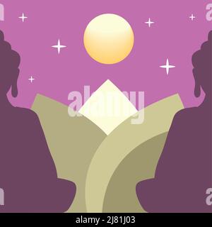 vesak Kultur festlich Stock Vektor