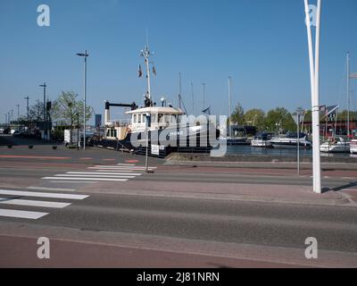 Terneuzen, Niederlande, 23. April 2022, das Schiff der IJmond ist ein Passagierschiff, das ein Segelrevier in sealand hat Stockfoto