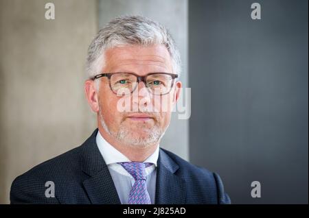 Berlin, Deutschland. 12.. Mai 2022. Andrij Melnyk, Botschafter der Ukraine in Deutschland, fotografiert im Bundestag in Berlin. Quelle: Michael Kappeler/dpa/Alamy Live News Stockfoto