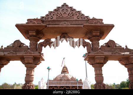 Jain-Tempel (Derasar) in Potters Bar, Großbritannien Stockfoto