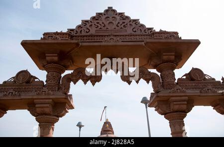 Jain-Tempel (Derasar) in Potters Bar, Großbritannien Stockfoto