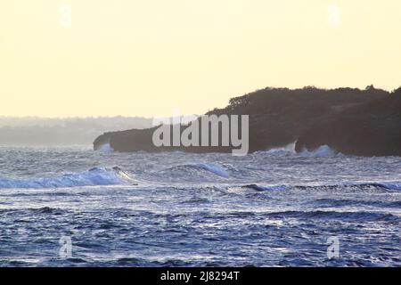 Mer de Anse des Rochers, Saint-François, Guadeloupe Stockfoto