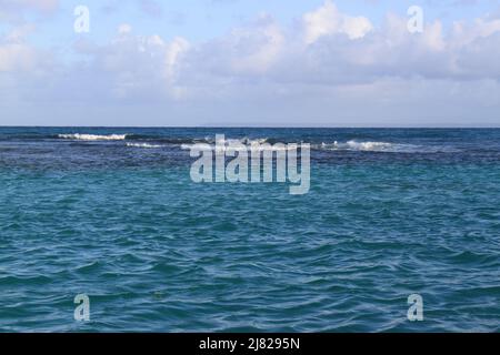 Mer de Anse des Rochers, Saint-François, Guadeloupe Stockfoto