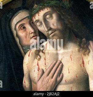 Beschneidung Christi mit dem heiligen Ignatius von Loyola und dem heiligen Franz Xaver von Procaccini, Giulio Cesare (1574-1625); Galleria e Museo Estense, Modena, Italien; Italienisch, urheberrechtlich geschützt. Stockfoto