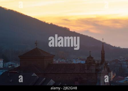 Kirche San Juan Bautista, Trinitarian-Kloster Hervas, Caceres Stockfoto