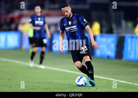 Danilo D'Ambrosio vom FC Internazionale kontrolliert den Ball während des Finalmatches von Coppa Italia zwischen Juventus FC und FC Internazionale im Stadio Olimpico am 11. Mai 2022 in Rom, Italien. Stockfoto