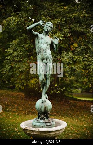 Untermyer Gardens Park in der Nähe des alten Croton Aqueduct, Yonkers, Hudson Valley, New York Stockfoto