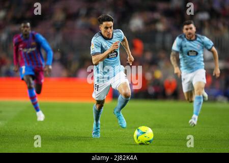 Franco Cervi von RC Celta während des La Liga-Spiels zwischen dem FC Barcelona und RC Celta spielte am 10. Mai 2022 im Camp Nou Stadium in Barcelona, Spanien. (Foto von Sergio Ruiz / PRESSINPHOTO) Stockfoto