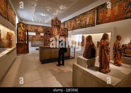 WIEDERERÖFFNUNG DES CLUNY MUSEUMS PARIS Stockfoto