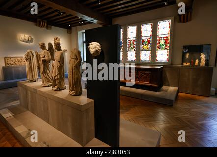 WIEDERERÖFFNUNG DES CLUNY MUSEUMS PARIS Stockfoto