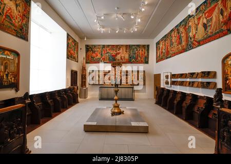 WIEDERERÖFFNUNG DES CLUNY MUSEUMS PARIS Stockfoto