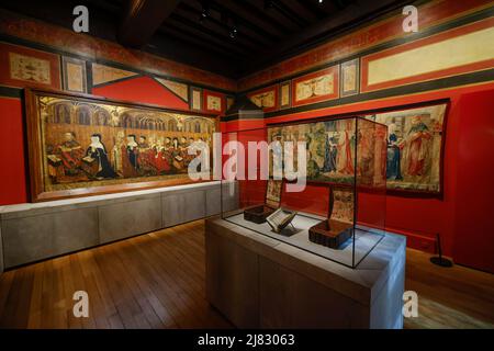 WIEDERERÖFFNUNG DES CLUNY MUSEUMS PARIS Stockfoto