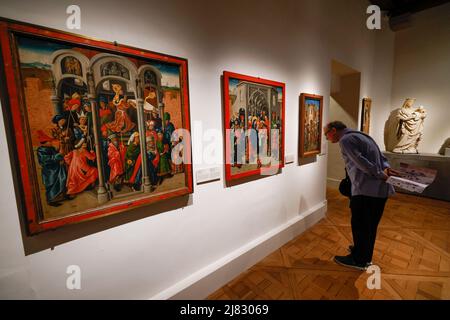 WIEDERERÖFFNUNG DES CLUNY MUSEUMS PARIS Stockfoto