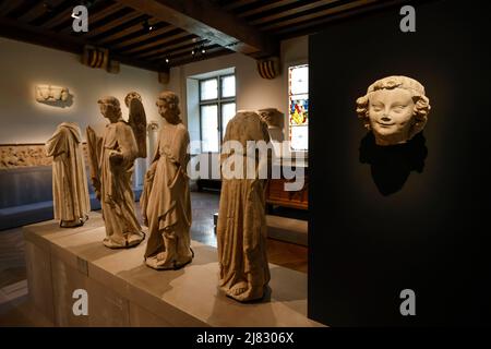 WIEDERERÖFFNUNG DES CLUNY MUSEUMS PARIS Stockfoto