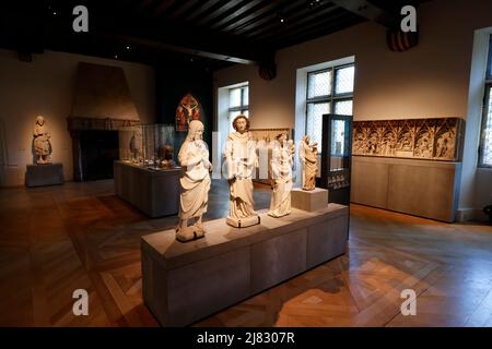 WIEDERERÖFFNUNG DES CLUNY MUSEUMS PARIS Stockfoto