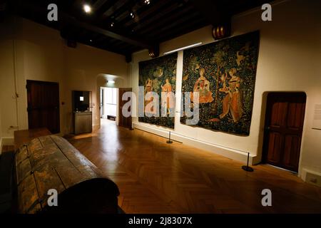 WIEDERERÖFFNUNG DES CLUNY MUSEUMS PARIS Stockfoto