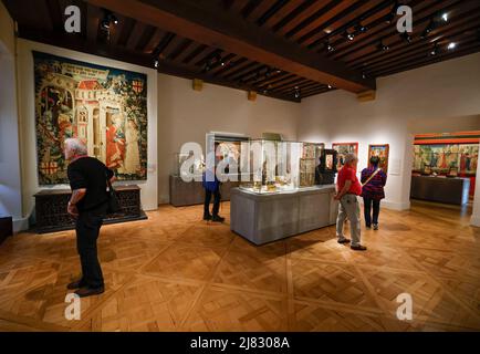 WIEDERERÖFFNUNG DES CLUNY MUSEUMS PARIS Stockfoto