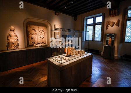 WIEDERERÖFFNUNG DES CLUNY MUSEUMS PARIS Stockfoto