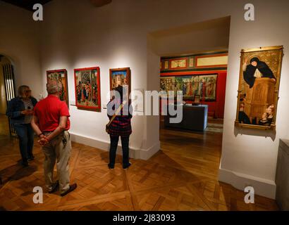 WIEDERERÖFFNUNG DES CLUNY MUSEUMS PARIS Stockfoto