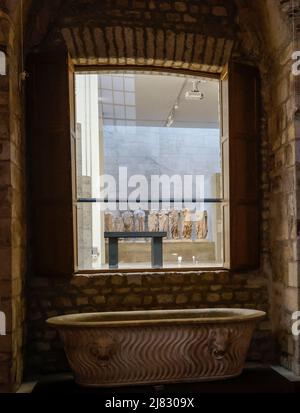 WIEDERERÖFFNUNG DES CLUNY MUSEUMS PARIS Stockfoto