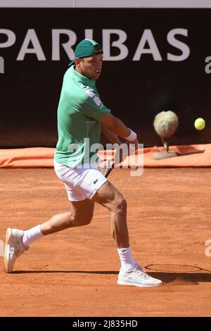 Rom, Italien: 12.. Mai 2022; ATP Rome Ital Open Tennisturnier; Filip Krajinovic Stockfoto