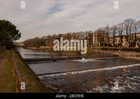 Prato, Toskana. Hauptstadt der gleichnamigen Provinz in der Toskana Stockfoto