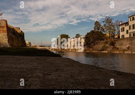 Prato, Toskana. Hauptstadt der gleichnamigen Provinz in der Toskana Stockfoto