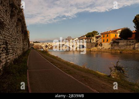 Prato, Toskana. Hauptstadt der gleichnamigen Provinz in der Toskana Stockfoto