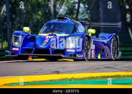 Imola, Italien - 12/05/2022, 10 CLOET Tom (bel), LLOVERAS Xavier (Spa), VAN BERLO Glen (nld), Eurointernational, Ligier JS P320 - Nissan, Aktion während der 4 Stunden von Imola 2022, 2. Lauf der 2022 European Le Mans Series auf dem Imola Circuit vom 12. Bis 15. Mai in Imola, Italien - Foto Paulo Maria / DPPI Stockfoto