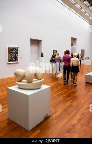 Besucher im Museum, Kunst, Kunsthaus Zürich, Zürich, Schweiz Stockfoto