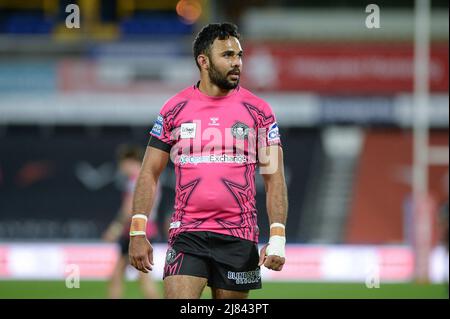 Huddersfield, England - 12.. Mai 2022 - Bevan Französisch der Wigan Krieger. Rugby League Betfred Super League Huddersfield Giants vs Wigan Warriors im John Smith's Stadium, Huddersfield, UK Dean Williams Stockfoto